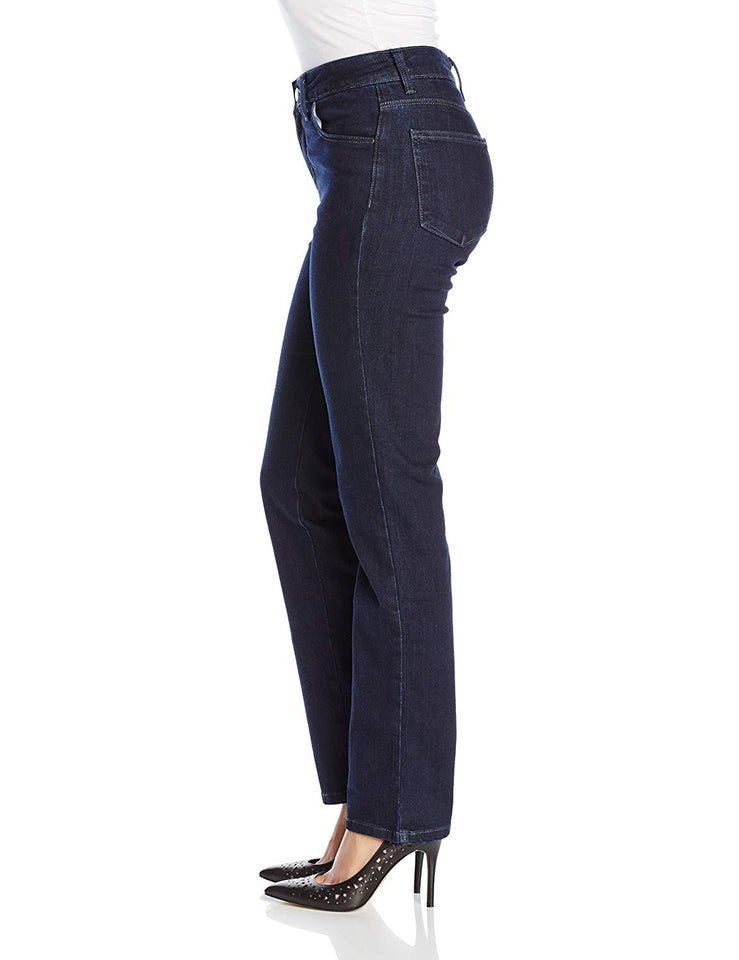LEE Women's Instantly Slims Classic Relaxed Fit Monroe Straight Leg Jean
